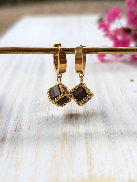 Ela Earrings - Love of Beads Jewelry