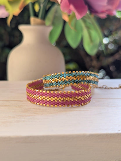 Laura Bracelet - Love of Beads Jewelry 