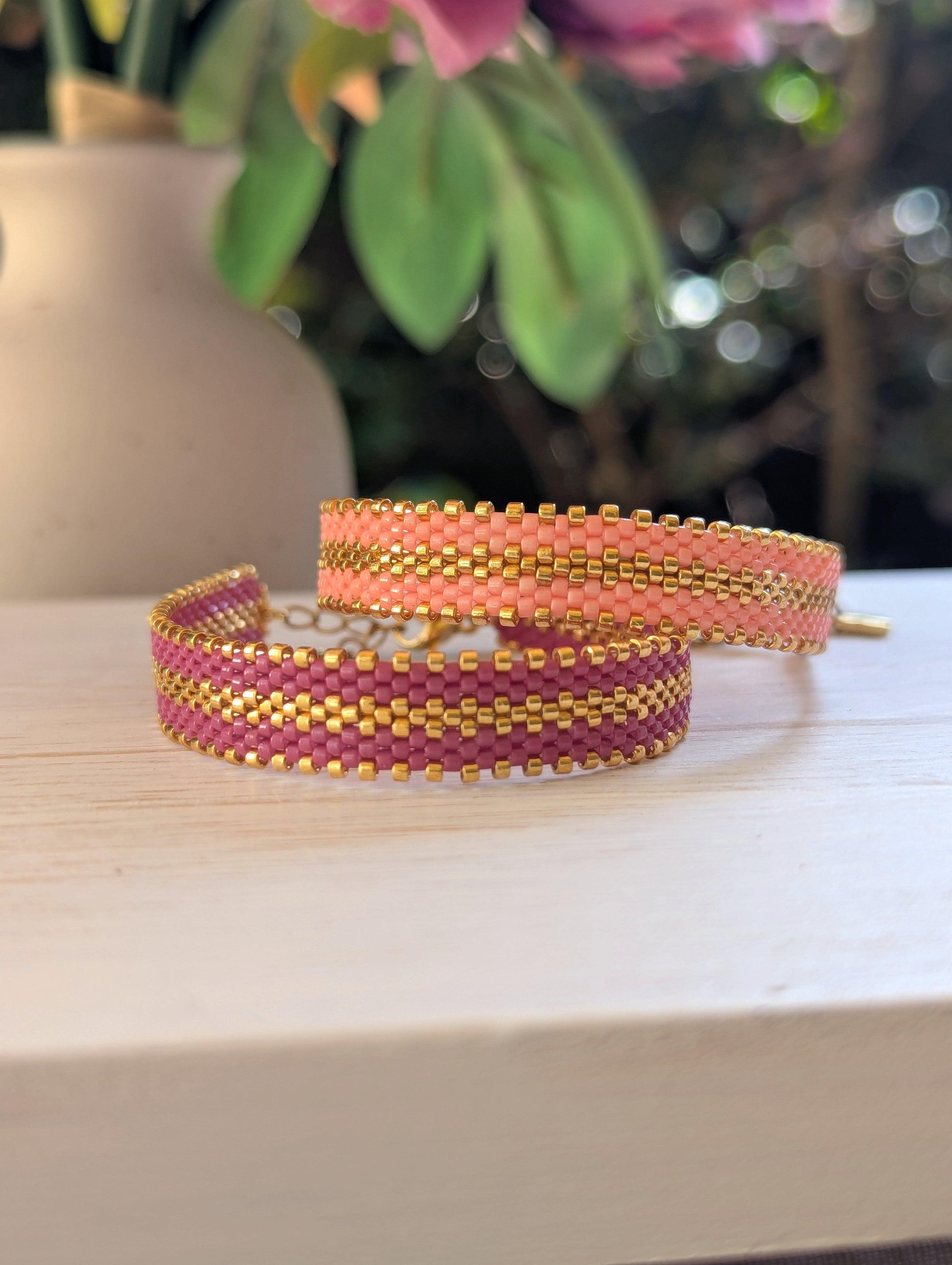 Laura Bracelet - Love of Beads Jewelry 